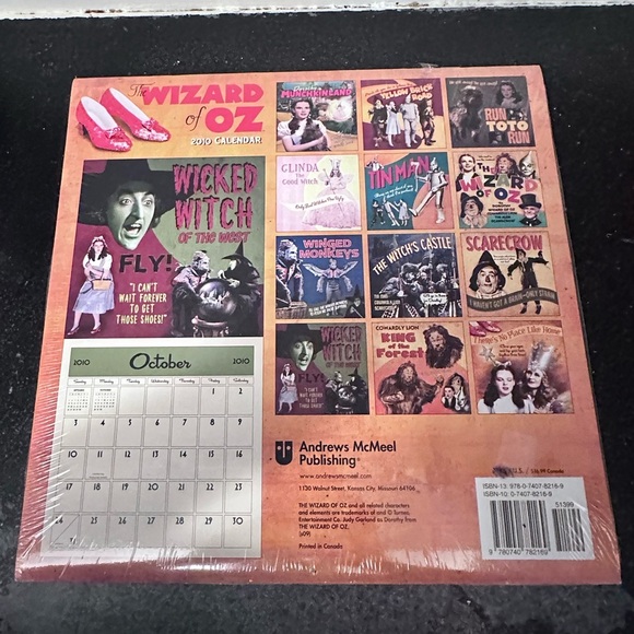 Wizard of Oz Calendars (3) - Picture 8 of 8